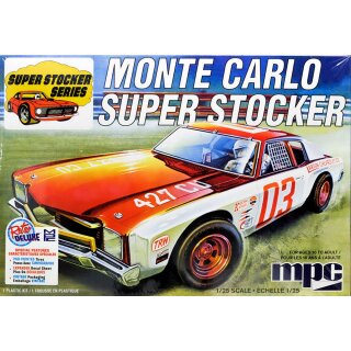 1971 Chevy Monte Carlo Super Stocker 1:25 MPC Model Kit MPC962