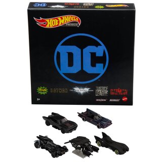Batman Set BOX 5 models Premium 2022 1:64 Hot Wheels GRM17