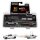 1968 Ford Mustang GT + 2015 Ford F-150 + Flatbed Trailer History Pawn Stars 1:64 GreenLight 31130