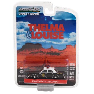 1984 Dodge Diplomat New Mexico Police Thelma & Louise 1:64 GreenLight 44945