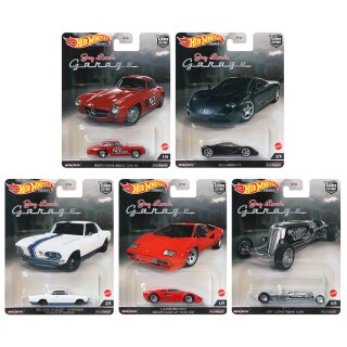 Jay Lenos Garage Set 2022 Car Culture 5 Modelle Premium 1:64 Hot Wheels FPY86 - 978N