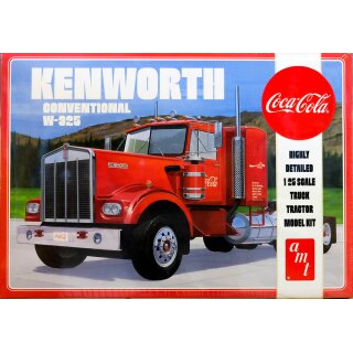 Kenworth Conventional W-925 Coca-Cola Truck 1:25 AMT Model Kit Bausatz AMT1286