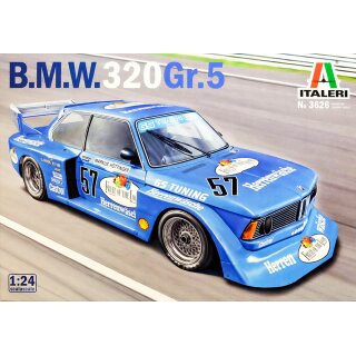 B.M.W. 320 Group 5 BMW 1:24 Model Kit Bausatz Italeri 3626