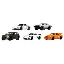 Fast & Furious Set 5 Modellautos 2023 Premium Entertainment 1:64 Hot Wheels HNW46 - 979A