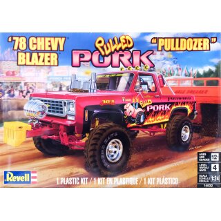 78 Chevy Blazer Pulled Pork Pulldozer 1:24 Model Kit Bausatz Revell 4532