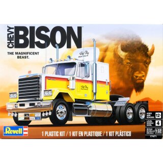 Chevy Bison Semi Truck LKW 1:32 Model Kit Bausatz Revell 7471