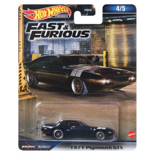 1971 Plymouth GTX Fast & Furious Premium 2023 in 1:64 Hot Wheels HNW55 HNW46