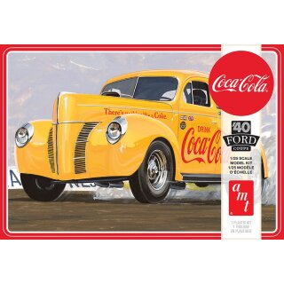 1940 Ford Coupe Coca Cola 1:25 AMT Model Kit Bausatz AMT1346M