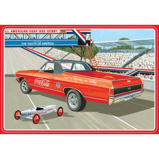 1968 Chevy El Camino SS Coca Cola 1:25 AMT Model Kit Bausatz AMT1362