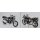 1993 Yamaha XJR 400 4HM Bike Motorrad 1:12 Model Kit Bausatz Aoshima 063033