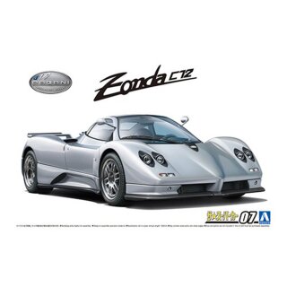 Pagani Zonda C12 Super Car 1:24 Model Kit Aoshima 056028