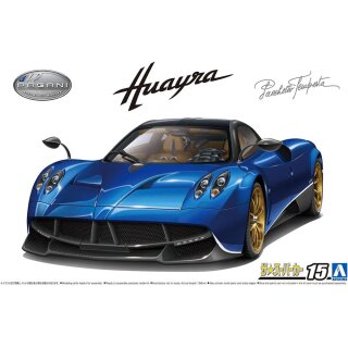 Pagani Huayra Pacchetto Tempesta Super Car 1:24 Model Kit Bausatz Aoshima 062388