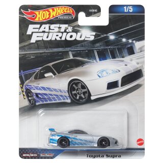 Toyota Supra Fast & Furious Premium 2023 in 1:64 Hot Wheels HKD25 HNW46
