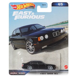 1991 BMW M5 Fast & Furious Premium 2023 in 1:64 Hot Wheels HKD28 HNW46