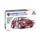 Lancia Delta HF Integrale 16v Sanremo 1989 Rally 1:12 Model Kit Bausatz Italeri 4712