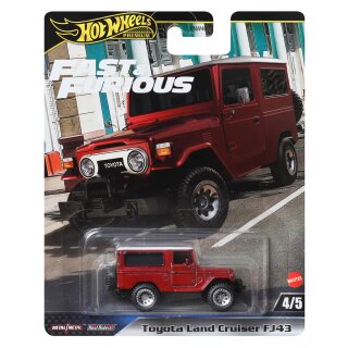 Toyota Land Cruiser FJ43 Fast & Furious Premium 2024 in 1:64 Hot Wheels HRT96 HNW46