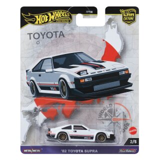 82 Toyota Supra World Tour Premium 2024 in 1:64 Hot Wheels HRV97 FPY86