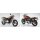 73 Kawasaki 750-RS Custom Z2 Bike 1:12 Model Kit Aoshima 066768