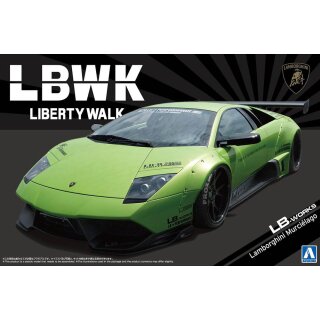 Lamborghini Murcielago Ver.2 LB Works in 1:24 Model Kit Aoshima 059944