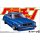 Toyota Mark II HT 2000 SGS Grand Champion 1:24 Model Kit Bausatz Aoshima 042663