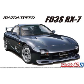 1999 Mazda MazdaSpeed A-Spec RX-7 FD3S 1:24 Model Kit Aoshima 064948