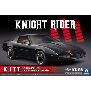 Knight Rider K.I.T.T. Season I + Scanner & Sound Unit 1:24 Model Kit ...