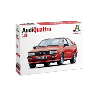 Audi Quattro 1:24 Model Kit Bausatz Italeri 3671