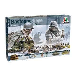 Bastogne Siege 80 Years Diorama Battle Set 1:72 Model Kit Bausatz Italeri 6186