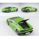 2014 Lamborghini Huracan Green Prepainted 1:24 Model Kit...