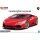 2014 Lamborghini Huracan Red Prepainted 1:24 Model Kit Bausatz Aoshima 066447