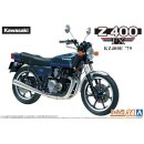 1979 Kawasaki Z400FX KZ400E Bike Motorrad 1:12 Model Kit...