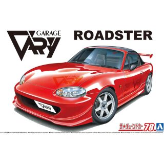 1999 Mazda Roadster GARAGE VARY NB8C 1:24 Model Kit Bausatz Aoshima 064191