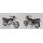 1980 Yamaha XJ400 4G0 Bike Motorrad 1:12 Model Kit Bausatz Aoshima 063675