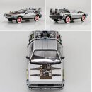DeLorean DMC 12 Time Machine Back to the Future III 1:24...