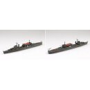 I.J.N Chiyoda Submarine Carrier 1:700 Model Kit Aoshima...