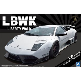 Lamborghini Murcielago Ver.1 LB Works in 1:24 Model Kit Bausatz Aoshima 20216