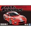Mazda RX-7 FD3S Fast & Furious 1:24 Model Kit Bausatz...