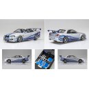 Nissan Skyline GT-R R34 Fast & Furious 1:24 Model Kit...
