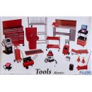 Tools Remix Werkstatt & Werkzeug Garage Set 1:24...