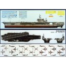 USS Kitty Hawk CV-63 Navy Flugzeugträger Carrier...