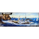 HMS Rodney Royal Navy Battleship Kriegsschiff 1:200 Model...