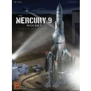 The Mercury 9 Rocket Rakete 1:350 Model Kit Bausatz...