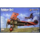 Fokker Dr.I German Fighter Jagdflugzeug 1:24 Model Kit...