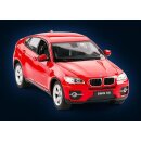 BMW X6 XDRIVE 5.0i 2008 rot offen 1:24 Rastar NEU...