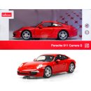Porsche 911 rot red Modellauto 1:24 Rastar 56200