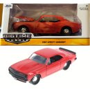 1967 Chevy Camaro Rot Red Chevrolet 1:24 Jada Toys 97752