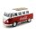 1962 VW Bus Volkswagen Minibus T1 Coca Cola rot/weiß 1:18 Motor City Classics