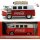 1962 VW Bus Volkswagen Minibus T1 Coca Cola rot/weiß 1:18 Motor City Classics