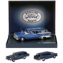 1959 Ford Ranch Wagon Steel Blue blau 1:43 Genuine Parts...