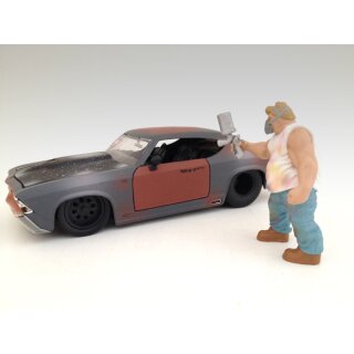 Mechaniker Lackierer Van Go (Modell Figur) 1:24 American Diorama Figure AD-23997